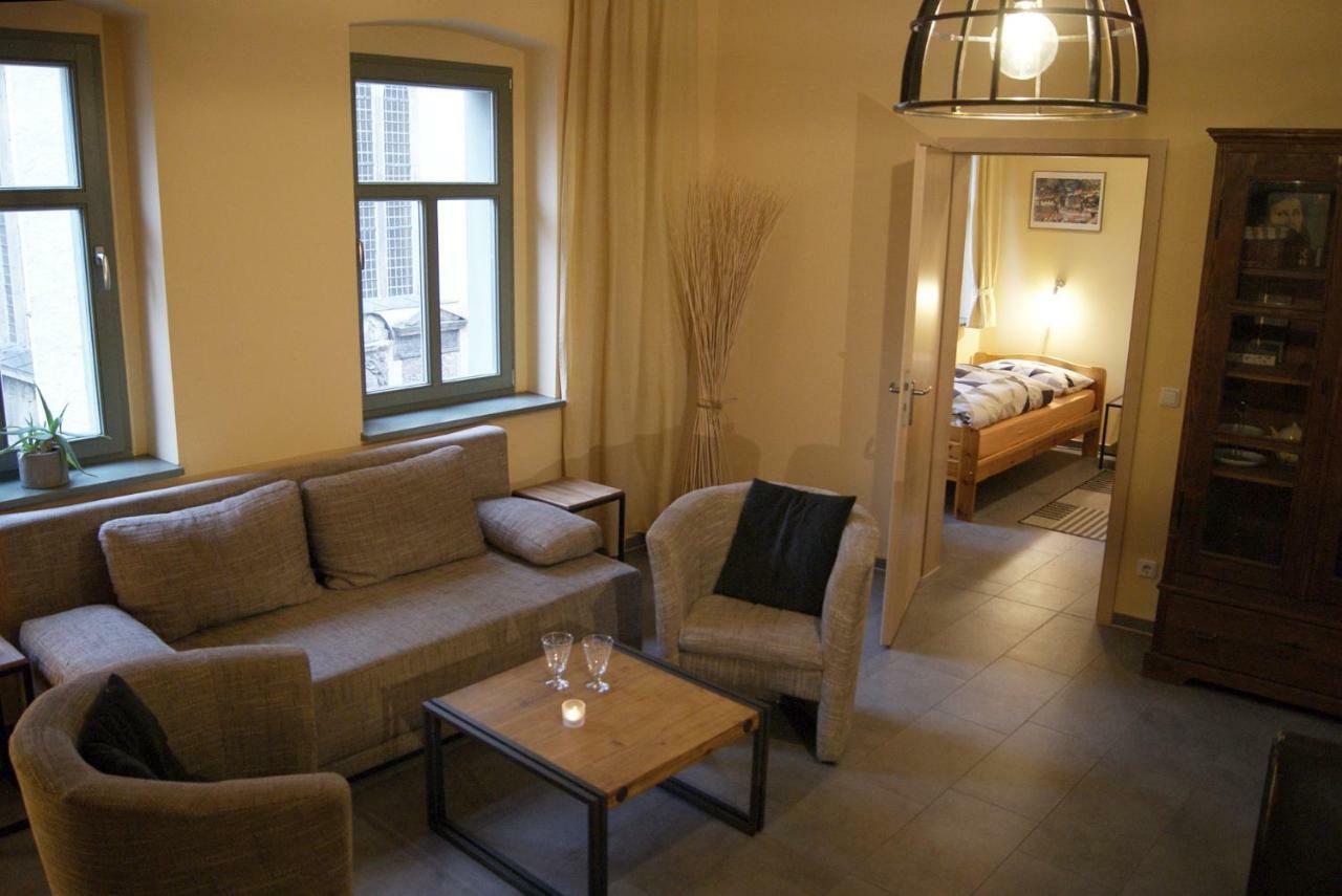 Wittenberg Ferienwohnung Am Kirchplatz מראה חיצוני תמונה